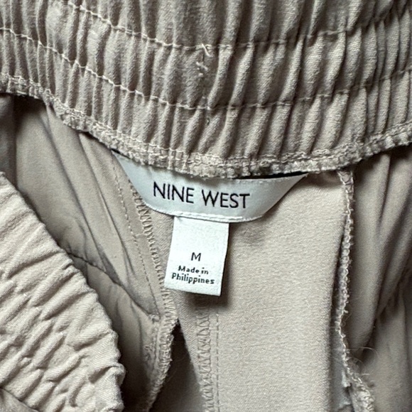 Nine West Women's Beige Jogger Pants - Picture 3 of 3